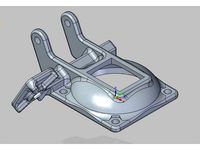 Cable Chain Adapter (Lightweight iteration) for Printrbot Simple Metal by arcmatt