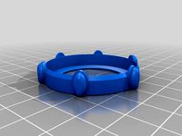 HeroClix Infinity Gauntlet ID Base for Single, Double, and Colossal Figures by ClixAccessories