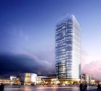 Skyscraper business center 077 3D Model