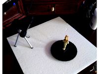 Manual Lazy Susan for 3d Scanning by Vargr