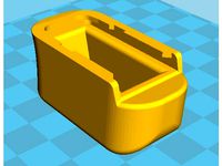 Glock 43 +2 magazine extension/Pinky grip by Pesky