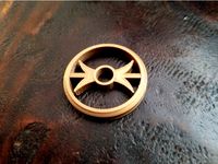 The Hand of Eris 45 RPM Adapter Version 2 by CWCDesigns