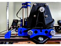 Mostly Printed CNC -Add On- Clean Dual endstops by Allted