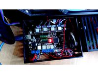 Anycubic Kossel TriGorilla controller board case by Gurvan7