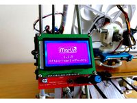 RepRapDiscount Full Graphic Smart Controller mount by rmoro