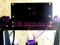 CTC DIY I3 Pro B Label Plate by Spiritdude
