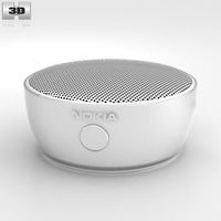 Nokia Portable Wireless Speaker MD-12 White 3D Model