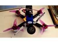 Wizard X220 Drone Antenna Mount Diversity For FS-i6b Reciever by nickhenno