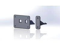 Board mount for Anycubic Trigorilla by cperalta