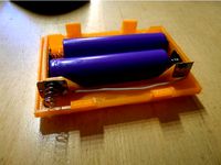 Lego EV3 Battery holder 18650 by gereic