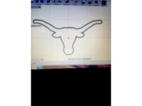 Texas Longhorn Cookie Cutter by Rkthkm