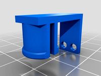 Cable Holder Extruder/Heatbed by Kes_Bruun