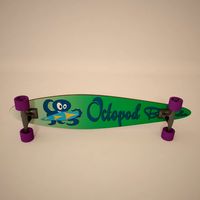 Longboard 3D Model