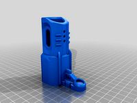 Nerf Rapidstrike Muzzle Battery Case Lock (one more design) by tungstenexe
