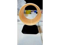 Bladeless fan with 5 cm. computer fan (stronger than original version)) by Nengnoinoi