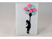 Banksy "Balloon Girl" Stencil Graffiti Art by xxEYCxx