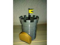 Medieval Dice Tower Flag [Remix] by vapefreak