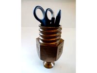 Pen Holder 3D Print Nozzle by Floowey