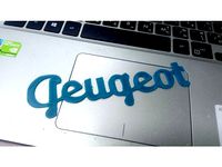 Peugeot Handwriting Text Logo by elec2rak