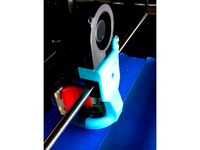 Semi-circular e3d/j-head fan duct cooler for Flying Bear P905 by locnhinho