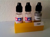 15ml Vape e-juice hobby paint 3 bottle holder by Kenji815