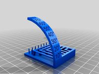 Mini Printer Test (Overhang, Bridge and String) by dsturze