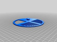 Bait Hive Entrance Disc with Knob by PonyOny