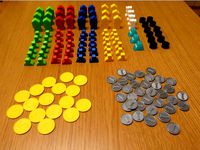Boardgame pieces for the Discworld: Ankh-Morpork by Andy24CZ