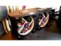 CR-10 Dual 120mm Fan Amazing Bigery Case Remix by replayreb