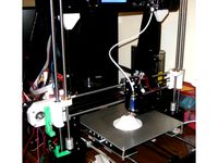 A simple E3v6 Mount for the A8 Printer by FoxeyLoxey