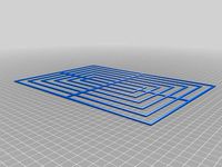 Bed Alignment Test Pattern by protosmart
