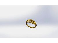Twisted ring by egaborka