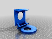 Fan Duct with flow downward with/without led - Zonestar P802Q  by msavazzi