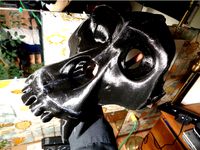 Realistic Gorilla Skull Mask by telephoneman