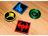 League of Legends Magnets (round and edged) by magickreature