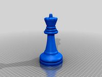 Chess Queen Scan Test by 3dprinting1