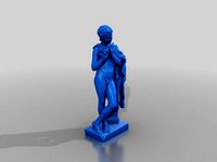 (UN)known Classical Sculpture. Low resolution, Original Size Scanning. by Laboratorio3DBelasArtes