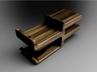 Headphone Holder for 12mm Desktop No Support by atulkolekar