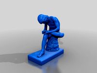 (UN)known Classical Sculpture. Low resolution, Original Size Scanning. by Laboratorio3DBelasArtes