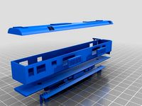 N scale South African Blue Train Power Car by JPza