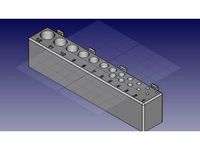 Portabrocas para panel herramientas. (Drill chuck for tools panel?) by fjma23