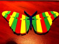 Articulated Butterfly Remix - 4 color by anderkh