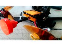 Support antenne VTX RX Darkmax by WazFPV