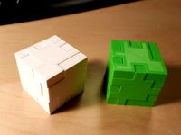 3D Cube Puzzle by 241Design