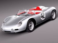 Porsche 718 RS60 Spider 3D Model
