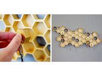 Honey Comb key Holder ver2 by EwertonMoreira