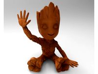 baby groot hollow by dav88