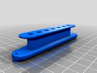 Bobbin for 7 string single coil pickup (10mm spacing) by Uryanne