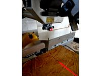 Stanley fatmax miter saw laser guide cage by Nathael