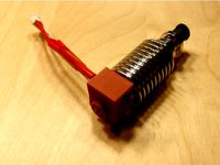 Super Simple Silicone Sock Mold for E3D v5 Clones by nurtext